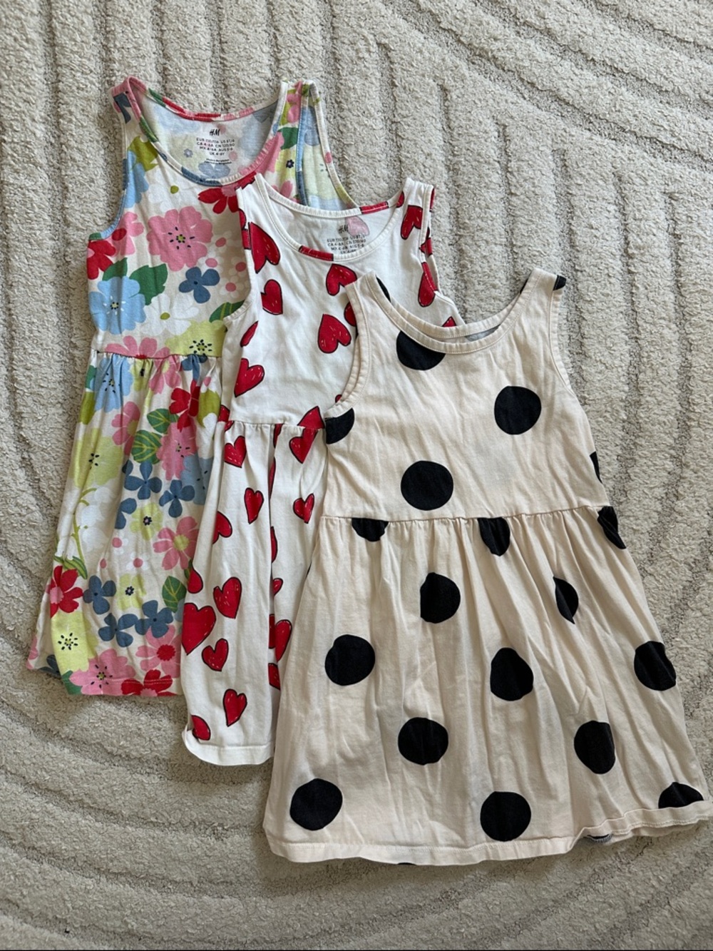 H&M 3-piece Bundle Cotton Tank Dresses
